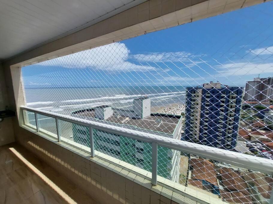 Apto Pe Na Areia Vista Mar Praia Grande  Exterior photo