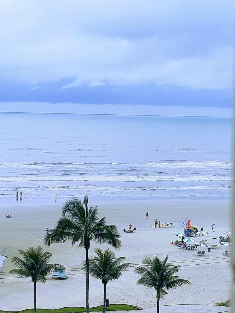Apto Pe Na Areia Vista Mar Praia Grande  Exterior photo