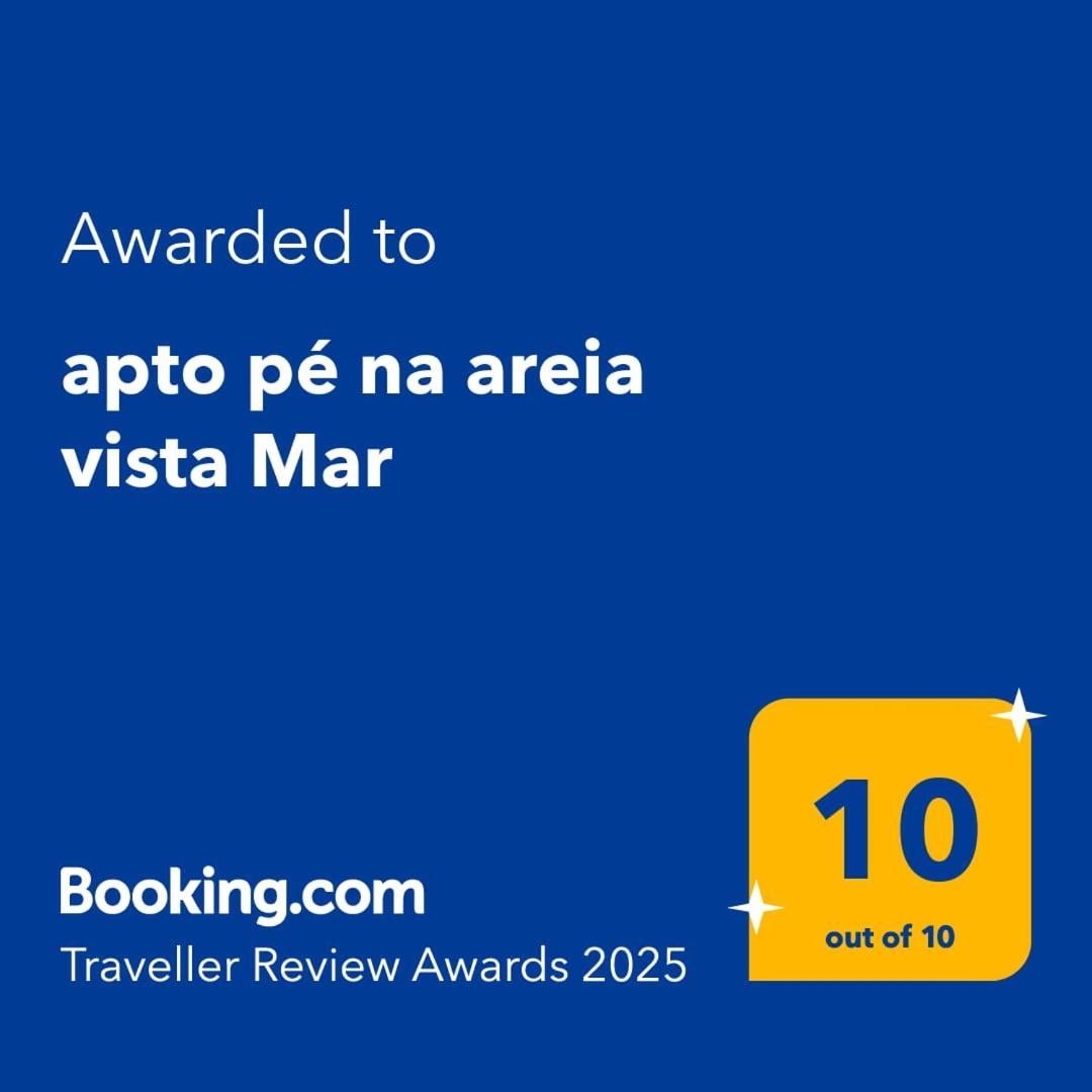 Apto Pe Na Areia Vista Mar Praia Grande  Exterior photo